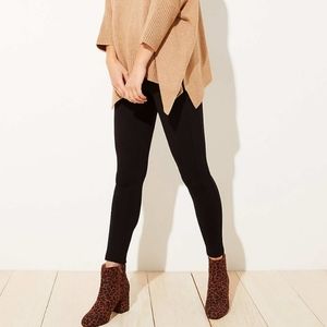 Ann Taylor Loft Black Ponte Leggings